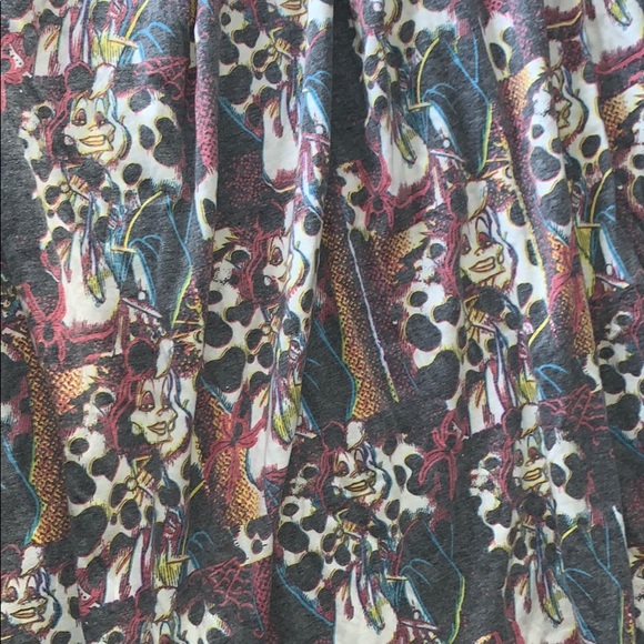 COPY - New🔥 Disney Lularoe Skirt Cruella de Vil - Picture 2 of 5